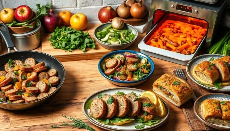 recipes with chicken apple sausage